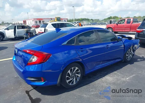 2017 Honda Civic Ex from USA, damaged, VIN 19XFC2F78HE070592
